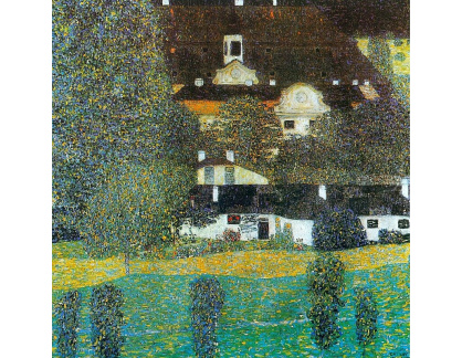 VR3-95 Gustav Klimt - Zámek Chamber v Attersee
