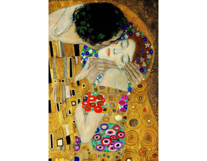 VR3-113 Gustav Klimt - Polibek, detail
