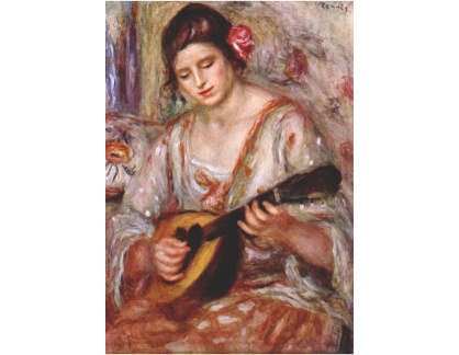 R14-24 Pierre-Auguste Renoir - Dívka s mandolínou