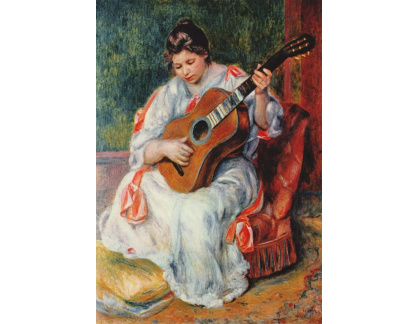 R14-30 Pierre-Auguste Renoir - Žena hrající na kytaru