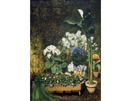 R14-46 Pierre-Auguste Renoir - Květiny ve skleníku