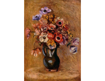 R14-90 Pierre-Auguste Renoir - Zátiší se sasankami