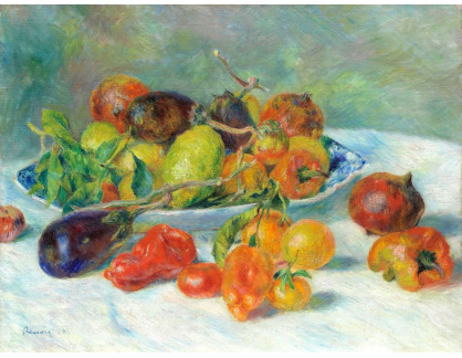 R14-168 Pierre-Auguste Renoir - Zátiší s tropickým ovocem