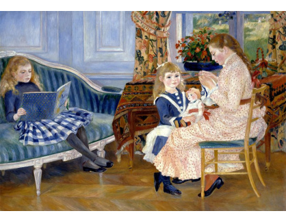 VR14-2 Pierre-Auguste Renoir - Dětské odpoledne ve Wargemonti