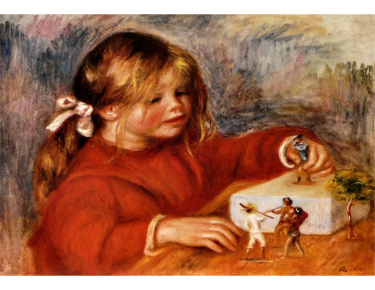 VR14-31 Pierre-Auguste Renoir - Hrající si Claude Renoir