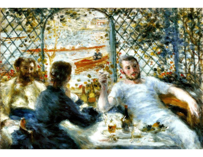 VR14-55 Pierre-Auguste Renoir - Oběd lodníků na břehu řeky