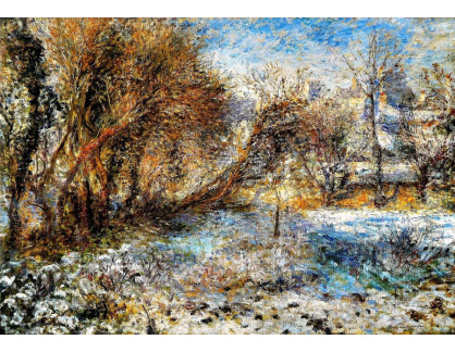 VR14-70 Pierre-Auguste Renoir - Zasněžená krajina