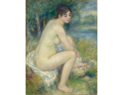 VR14-100 Pierre-Auguste Renoir - Akt v krajině