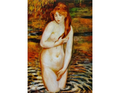 VR14-114 Pierre-Auguste Renoir - Mladá žena při koupání
