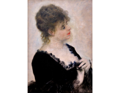 VR14-160 Pierre-Auguste Renoir - Portrét mladé ženy