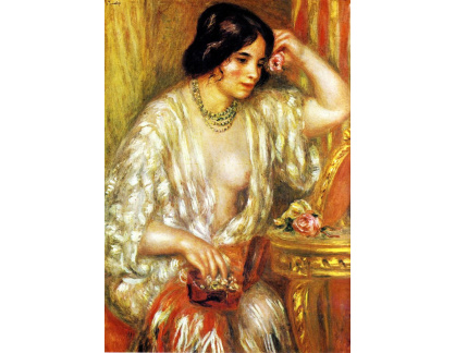 VR14-177 Pierre-Auguste Renoir - Portrét Gabrielle se šperky