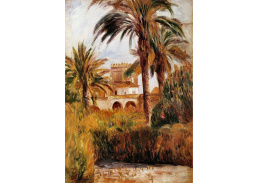 VR14-219 Pierre-Auguste Renoir - Zahrada v Alžíru