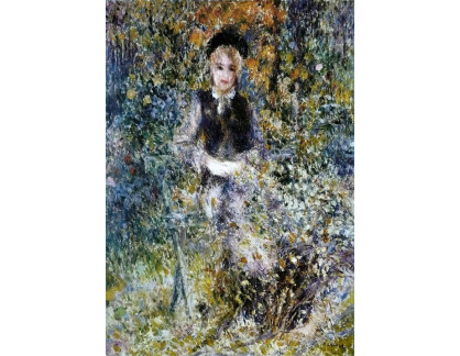 VR14-234 Pierre-Auguste Renoir - Dívka na lavičce