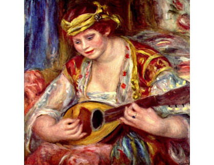 VR14-11 Pierre-Auguste Renoir - Žena s mandolínou