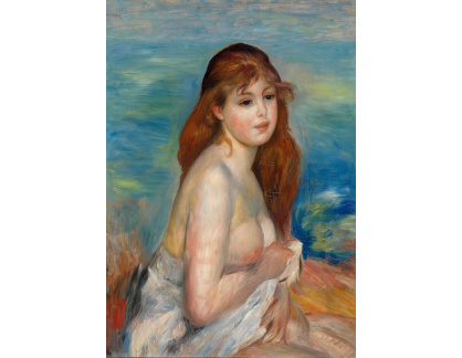 VR14-291 Pierre-Auguste Renoir - Po koupeli