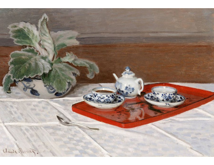 R8-150 Claude Monet - Zátiší s čajovým servisem