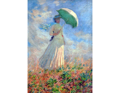R8-212 Claude Monet - Žena se slunečníkem