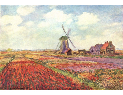 VCM 16 Claude Monet - Tulipány v Holandsku