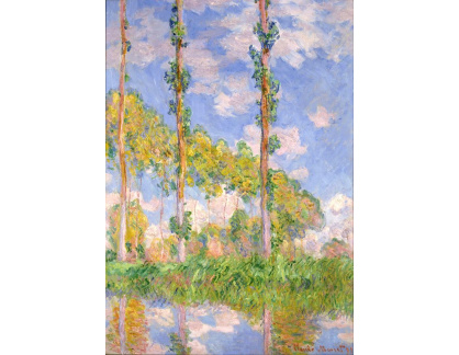 VCM 202 Claude Monet - Tři topoly na podzim