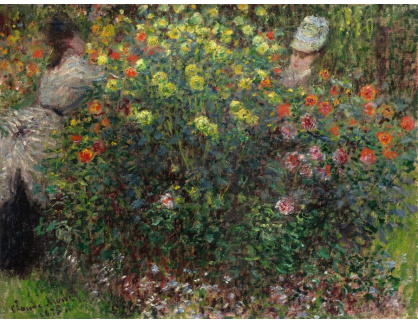 VCM 108 Claude Monet - Ženy v květinách