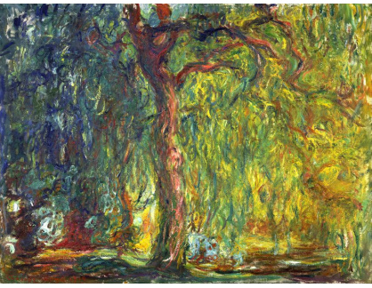 VCM 123 Claude Monet - Smuteční vrba