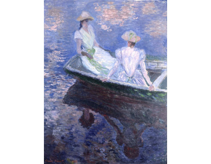 VCM 132 Claude Monet - Na člunu