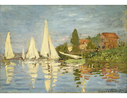 VCM 143 Claude Monet - Regata u Argenteuil