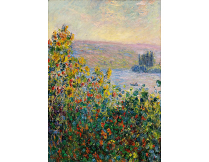 VCM 198 Claude Monet - Květinová záhrada ve Vetheuil