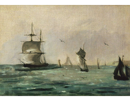 VEM 27 Édouard Manet - Racci a plachetnice