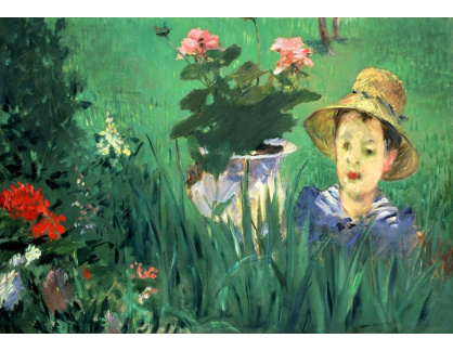 VEM 32 Édouard Manet - Chlapec v květinách