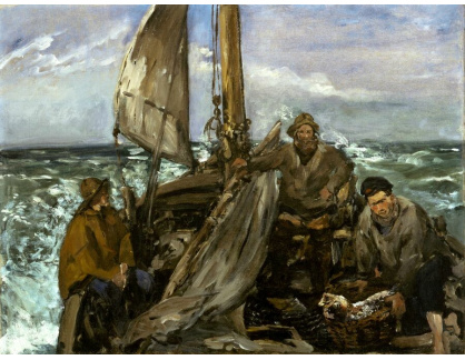 VEM 78 Édouard Manet - Dělníci moře