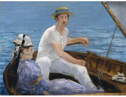 VEM 20 Édouard Manet - Na člunu