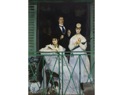 VEM 35  Édouard Manet - Na balkoně