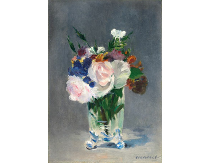 VEM 97 Édouard Manet - Květiny v křišťálové váze