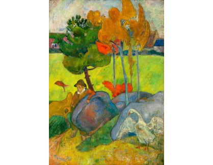VPG 60 Paul Gauguin - Bretaňský pasáček hus