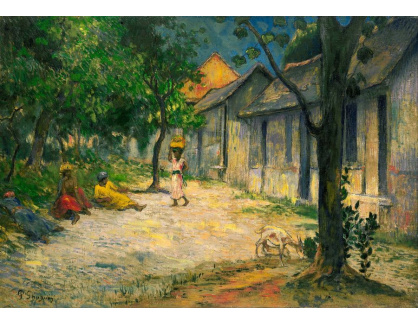 VPG 15 Paul Gauguin - Vesnická krajina na Martiniku