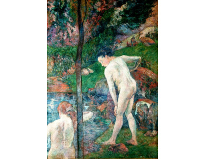 R9-50 Paul Gauguin - Dvě koupající se ženy