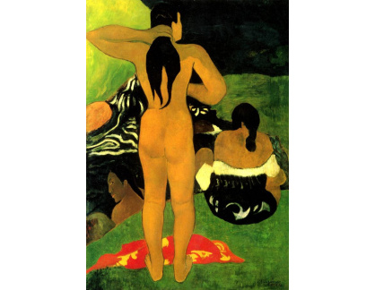 R9-155 Paul Gauguin - Koupající se Tahiťanka
