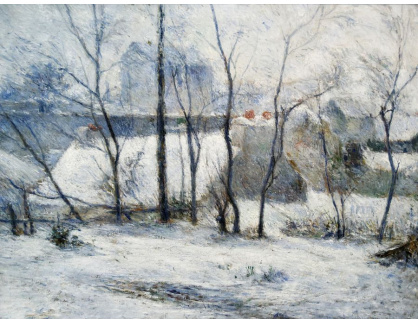 R9-226 Paul Gauguin - Sníh ve Vaugirard