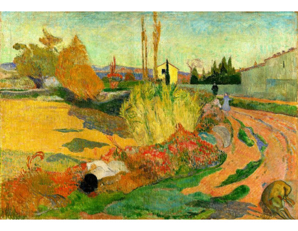 R9-337 Paul Gauguin - Farmy v Arles