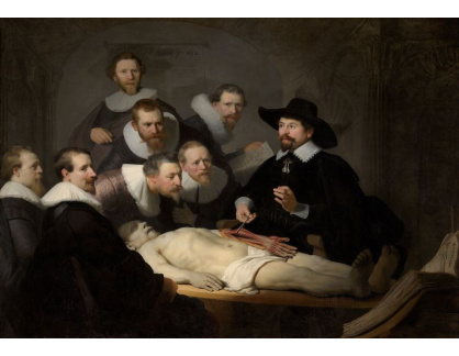 R4-2 Rembrandt - Lekce anatomie doktora Tulpa