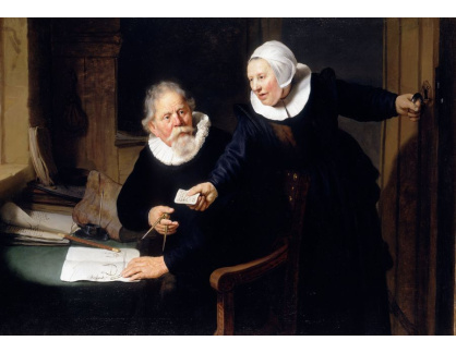VR4-50 Rembrandt van Rijn - Jan Rijcksen a jeho manželka