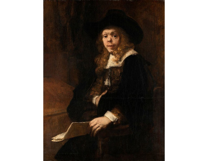R4-94 Rembrandt - Portrét Gerarda de Lairesse