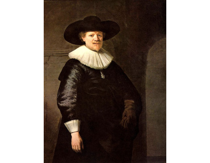 R4-106 Rembrandt - Portret básníka January Hermansze Krul
