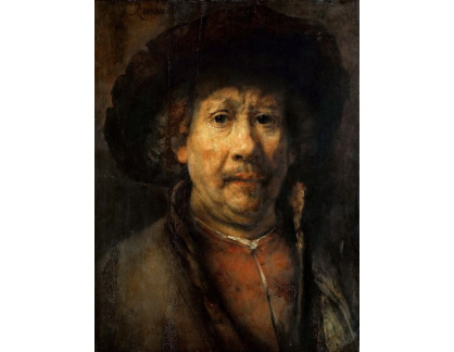 R4-164 Rembrandt - Autoportrét