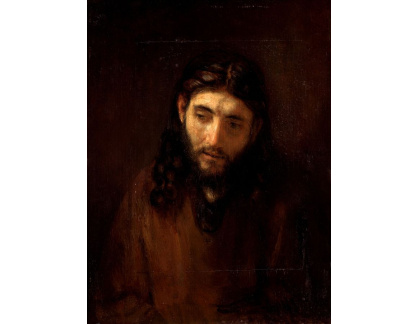 VR4-58 Rembrandt van Rijn - Hlava Kristova