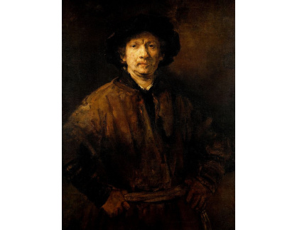 VR4-65 Rembrandt van Rijn - Autoportrét