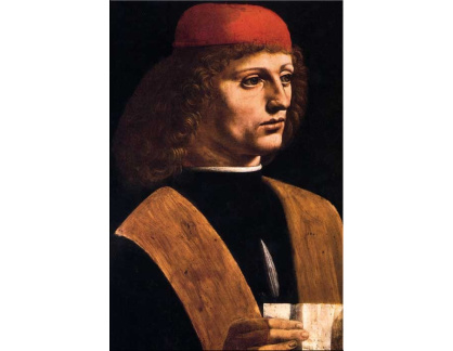R1-7 Leonardo da Vinci - Portrét hudebníka