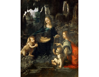 VR1-4 Leonardo da Vinci - Madonna ve skalách