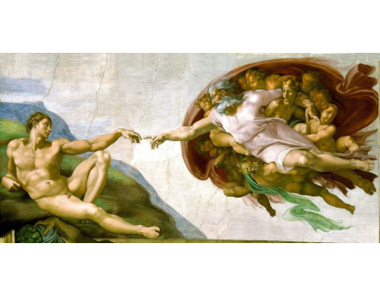 VR5-15 Michelangelo Buonarroti - Stvoření Adama